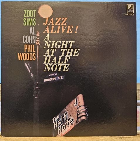 Zoot Sims / Al Cohn / Phil Woods – Jazz Alive! A Night At The Half Note LP PLAK