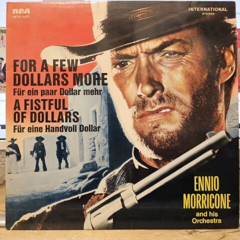 Ennio Morricone – Music From The Original Sound Tracks Of ''A Fistful Of Dollars'' & ''For A Few Dollars More'' LP PLAK...