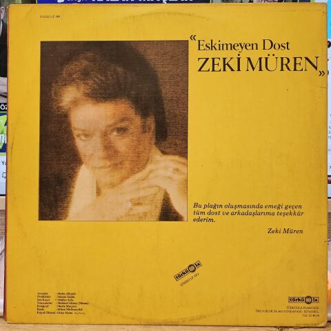 Zeki Müren – Eskimeyen Dost LP PLAK