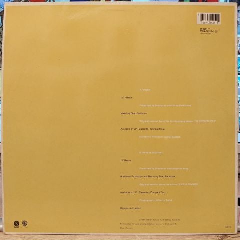 Madonna – Vogue (12'' Version) LP PLAK