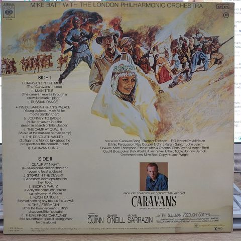 MIKE BATT WITH THE LONDON PHILHARMONIC ORCHESTRA - CARAVANS LP PLAK(Kopya)