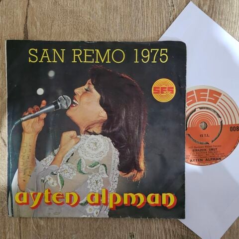 Ayten Alpman – Birazcık Umut / Kim Bilir Kim Var Yanında 45LİK PLAK
