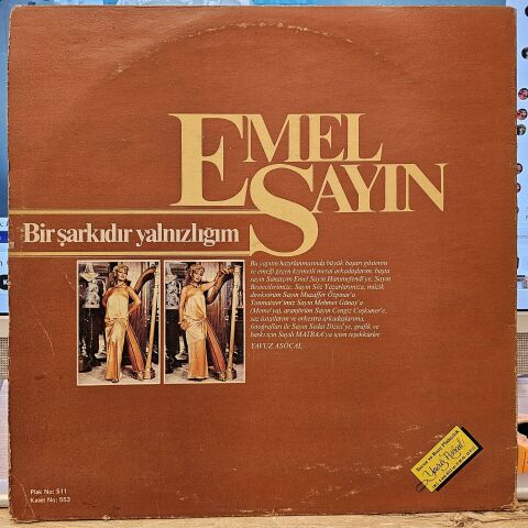 Emel Sayın – Bir Şarkıdır Yalnızlığım LP PLAK