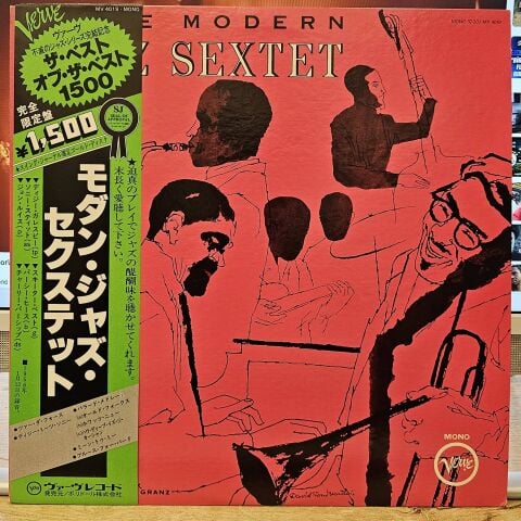 The Modern Jazz Sextet Featuring Dizzy Gillespie, Sonny Stitt, John Lewis , Skeeter Best, Percy Heath & Charlie Persip – The Modern Jazz Sextet LP PLAK