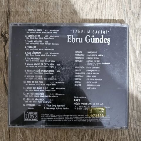 EBRU GÜNDEŞ - TANRI MİSAFİRİ CD