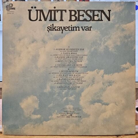 Ümit Besen – Şikayetim Var LP PLAK