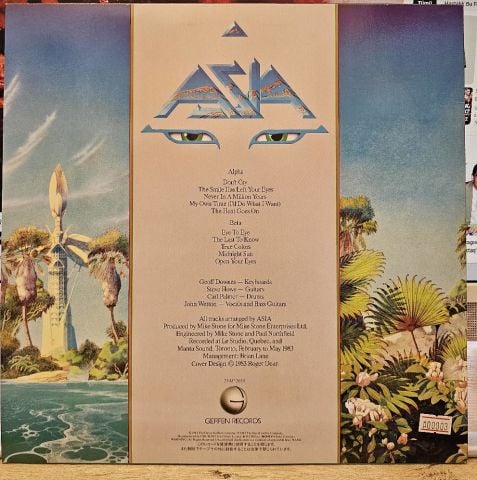 Asia – Alpha LP PLAK