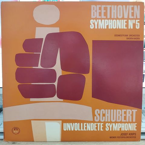 BEETHOVEN SYMPHONIE - NR5 LP PLAK