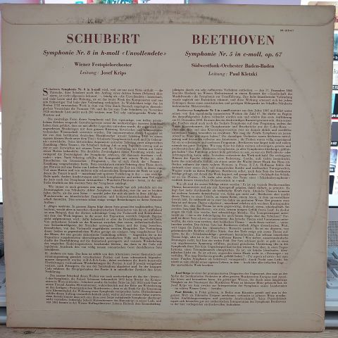 BEETHOVEN SYMPHONIE - NR5 LP PLAK