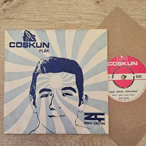 ZEKİ ÇETİN - AÇIK BIRAK PENCERENİ 45LİK PLAK