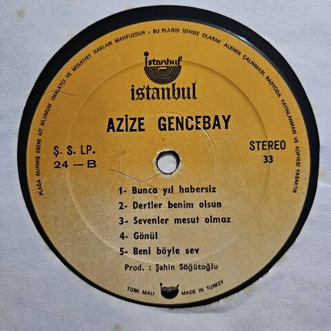 Azize Gencebay – Yarabbim LP PLAK