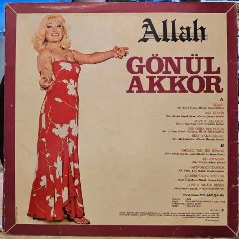 Gönül Akkor – Allah LP PLAK