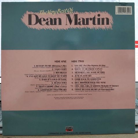 Dean Martin – The Very Best Of Dean Martin LP PLAK
