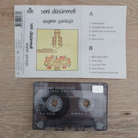 EZGİNİN GÜNLÜĞÜ - SENİ DÜŞÜNMEK KASET