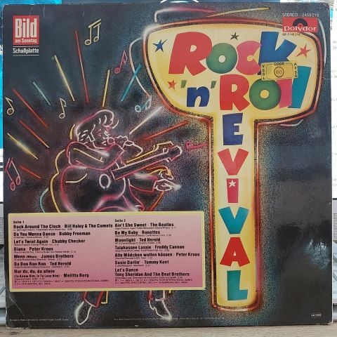 ÇEŞİTLİ SANATÇILAR - ROCK N ROLL REVİVAL LP PLAK