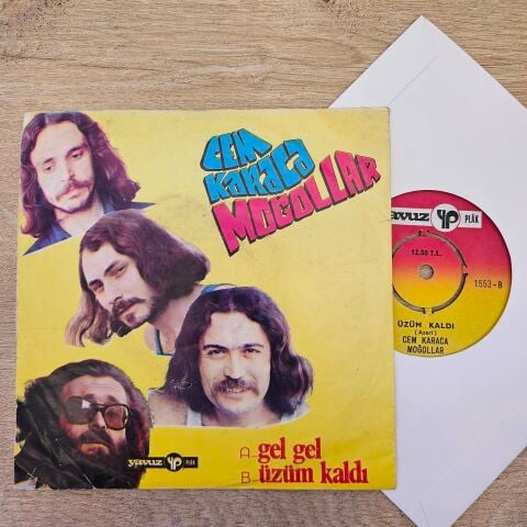 Cem Karaca & Moğollar – Gel Gel / Üzüm Kaldı 45LİK PLAK