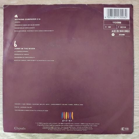 Sinéad O'Connor – Nothing Compares 2 U 45LİK PLAK