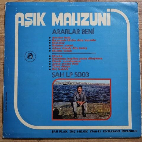 Aşık Mahzuni – Ararlar Beni LP PLAK