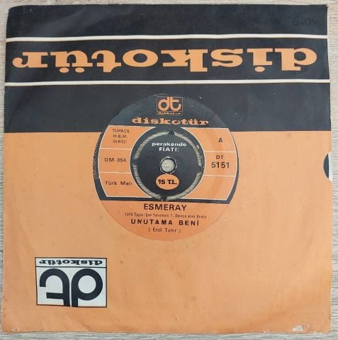 Esmeray – Unutama Beni / Ayrılık Olsa Bile 45LİK PLAK
