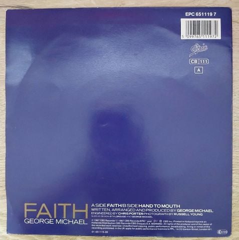 George Michael – Faith 45LİK PLAK