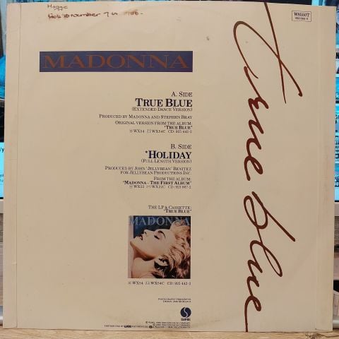 Madonna – True Blue (Extended Dance Version) LP PLAK