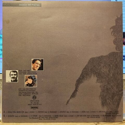 Zülfü Livaneli, Mikis Theodorakis – Güneş Topla Benim İçin LP PLAK