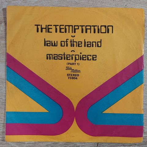 The Temptation* – Law Of The Land / Masterpiece (Part 1) 45LİK PLAK