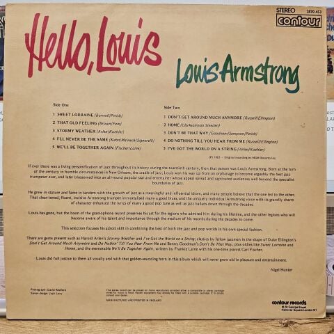 Louis Armstrong – Hello, Louis! LP PLAK
