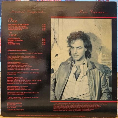 Russ Freeman – Nocturnal Playground LP PLAK