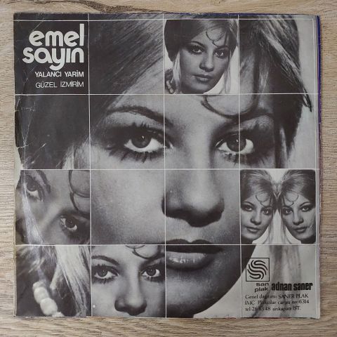 EMEL SAYIN - YALANCI YARİM 45LİK PLAK