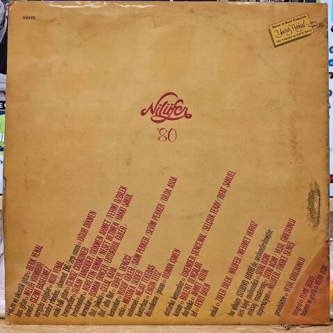 Nilüfer – Nilüfer '80 LP PLAK