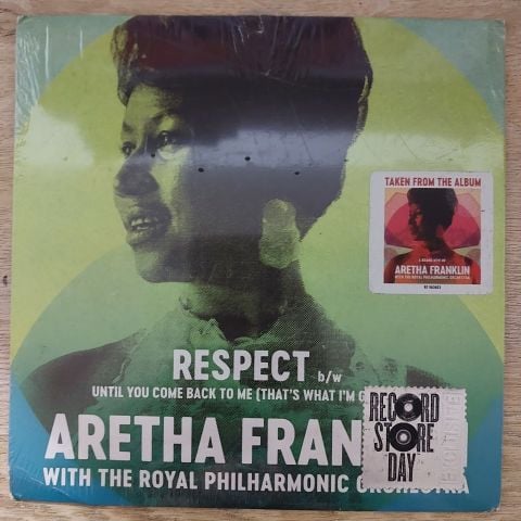 Aretha Franklin With The Royal Philharmonic Orchestra – Respect 45LİK PLAK