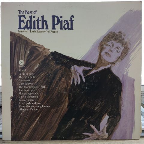 Edith Piaf – The Best Of Edith Piaf LP PLAK