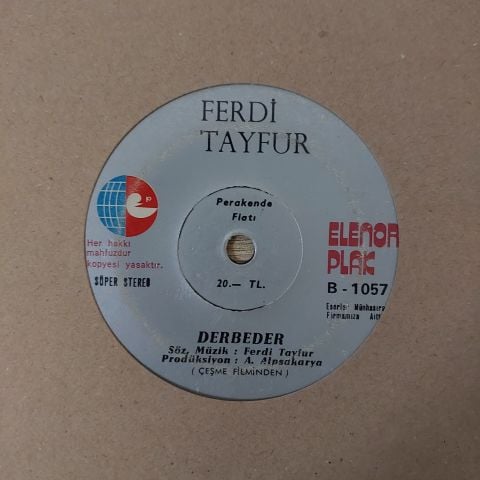 Ferdi Tayfur – Vazgeç Felek 45LİK PLAK