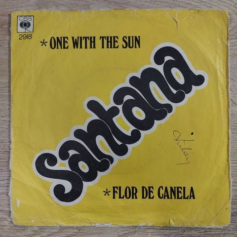 Santana – One With The Sun / Flor De Canela 45LİK PLAK