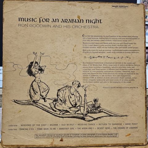 Ron Goodwin And His Orchestra – Music For An Arabian Night LP PLAK