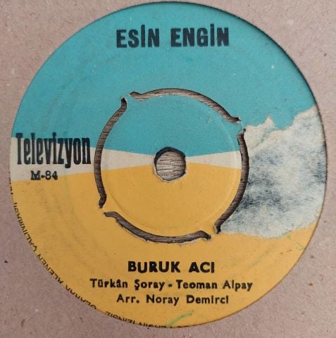 Esin Engin – Buruk Acı / Allahım Affet 45LİK PLAK