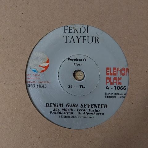 Ferdi Tayfur – Benim Gibi Sevenler 45LİK PLAK
