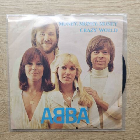 ABBA – Money, Money, Money / Crazy World 45LİK PLAK
