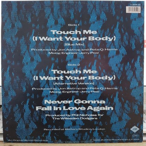 Samantha Fox – Touch Me (I Want Your Body) (Blue Mix) LP PLAK