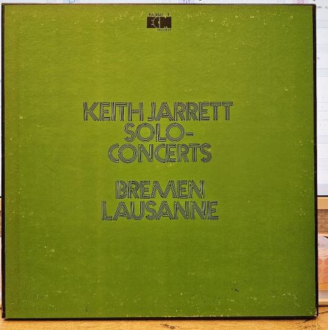 Keith Jarrett – Solo Concerts: Bremen / Lausanne BOX SET LP PLAK