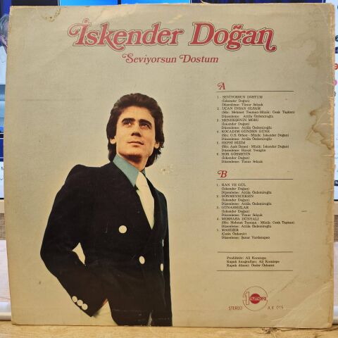 İskender Doğan – Seviyorsun Dostum LP PLAK