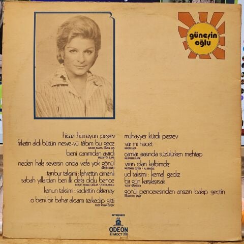 Zeki Müren – Güneşin Oğlu LP PLAK