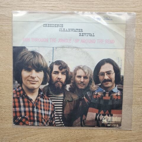 Creedence Clearwater Revival – Run Through The Jungle / Up Around The Bend 45LİK PLAK