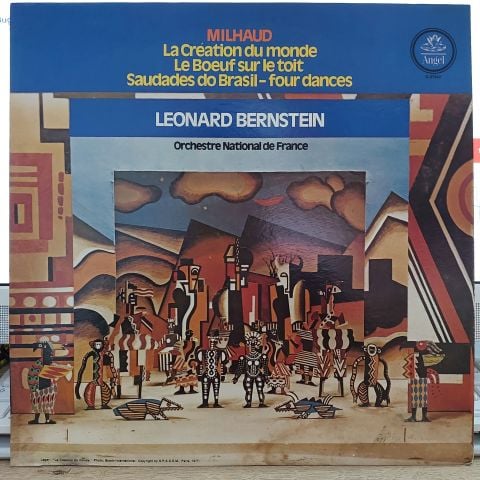 Milhaud* · Leonard Bernstein · Orchestre National De France LP PLAK