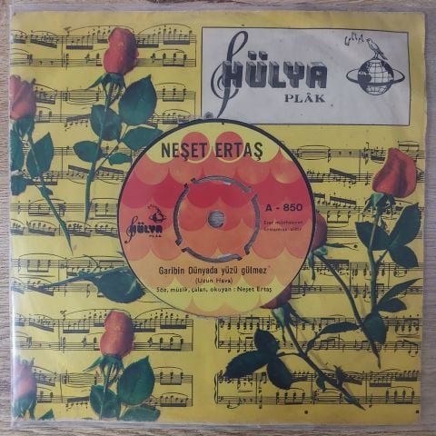 Neşet Ertaş – Garibin Dünyada Yüzü Gülemez / Ne Olur Hey Gelin Ne Olur 45LİK PLAK