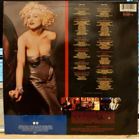 Madonna – I'm Breathless (Music From And Inspired By The Film Dick Tracy) LP PLAK...