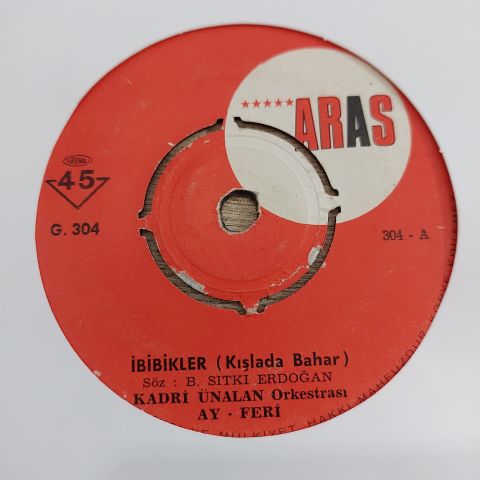 AYFERİ - İKİMİZE BİR DÜNYA 45LİK PLAK