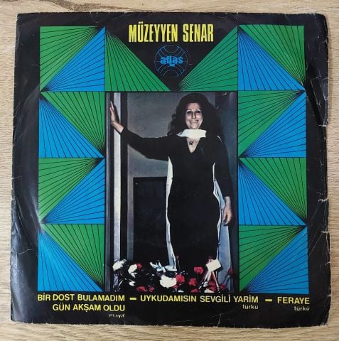 MÜZEYYEN SENAR - BİR DOST BULAMADIM GÜN AKŞAM OLDU 45LİK PLAK