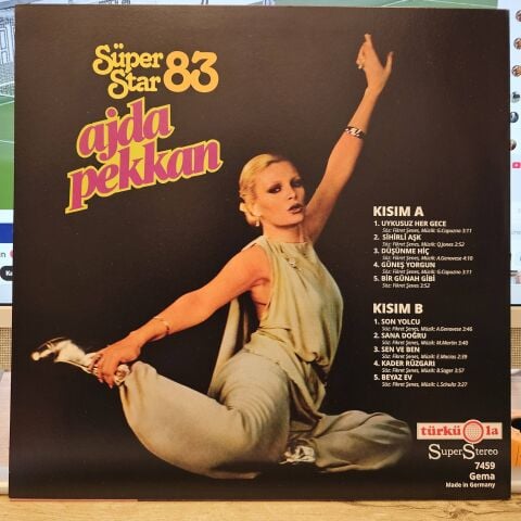 Ajda Pekkan – Süper Star '83 LP PLAK